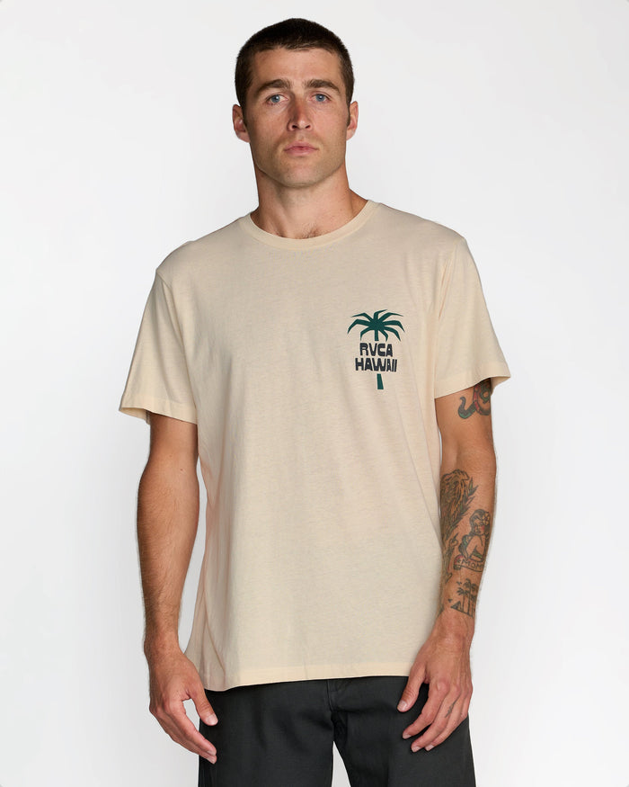 RVCA RESORT INC. SHORT SLEEVE TEE - KHA