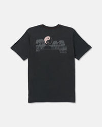 RVCA BALANCE HORIZON SHORT SLEEVE - BLACK