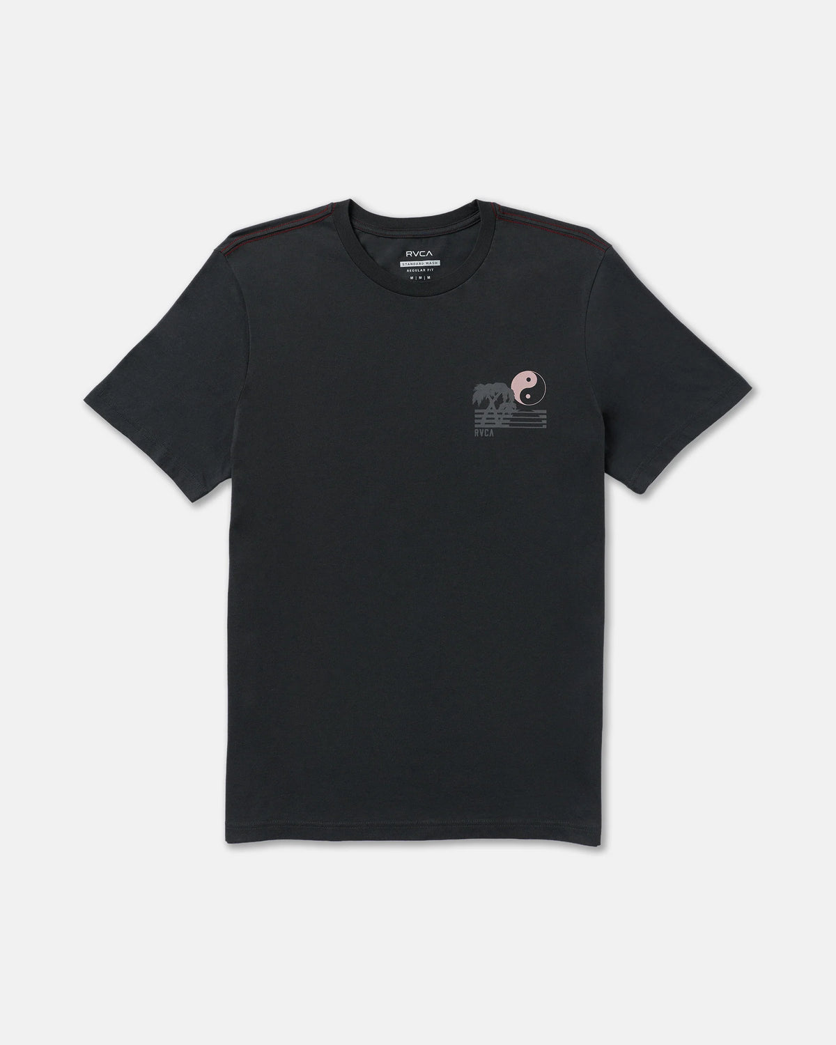 RVCA BALANCE HORIZON SHORT SLEEVE - BLACK