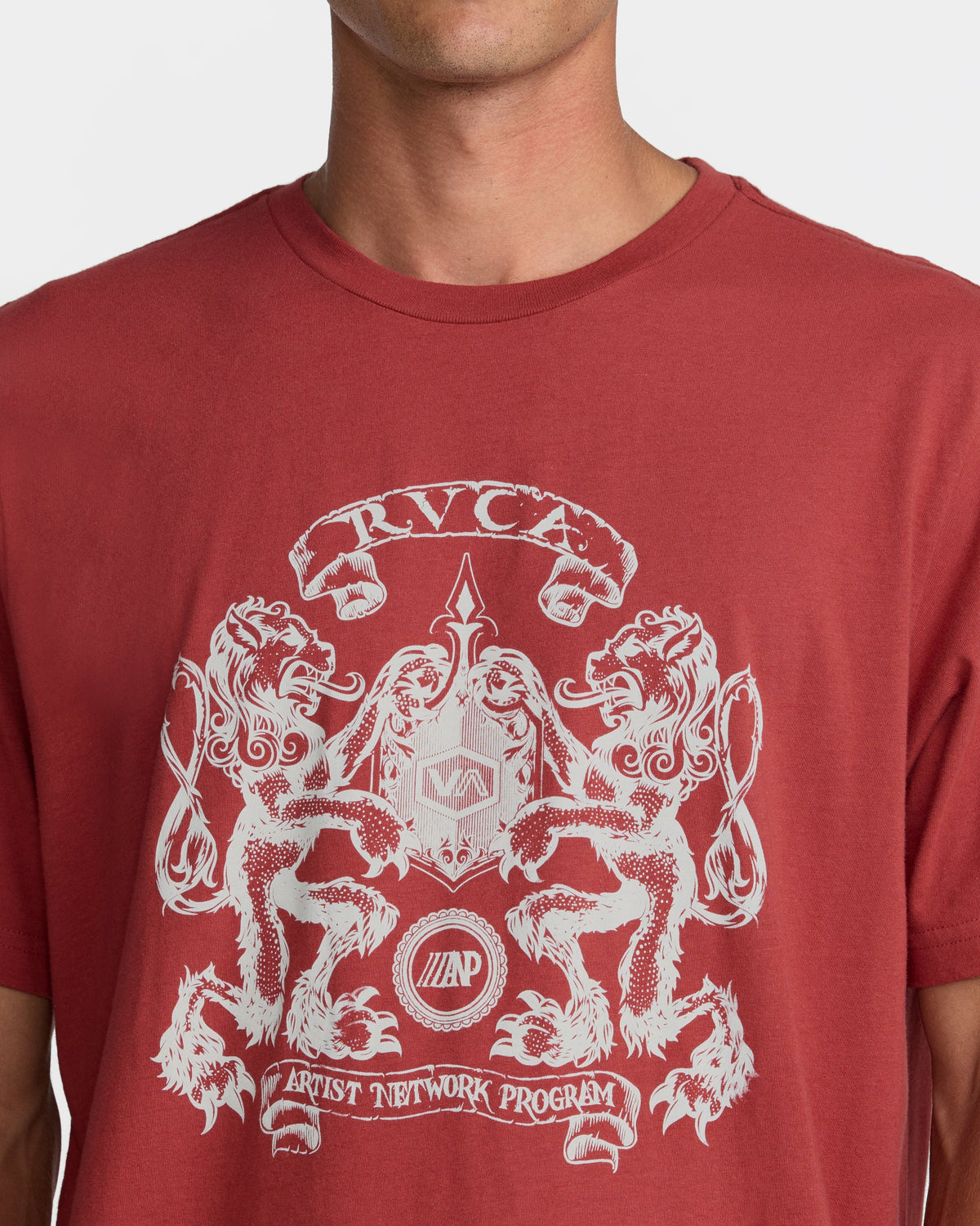 RVCA LIONS GATE SHORT SLEEVE - DYR