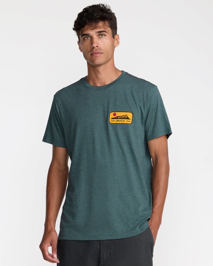 RVCA ISLAND TIME SHORT SLEEVE - ABG