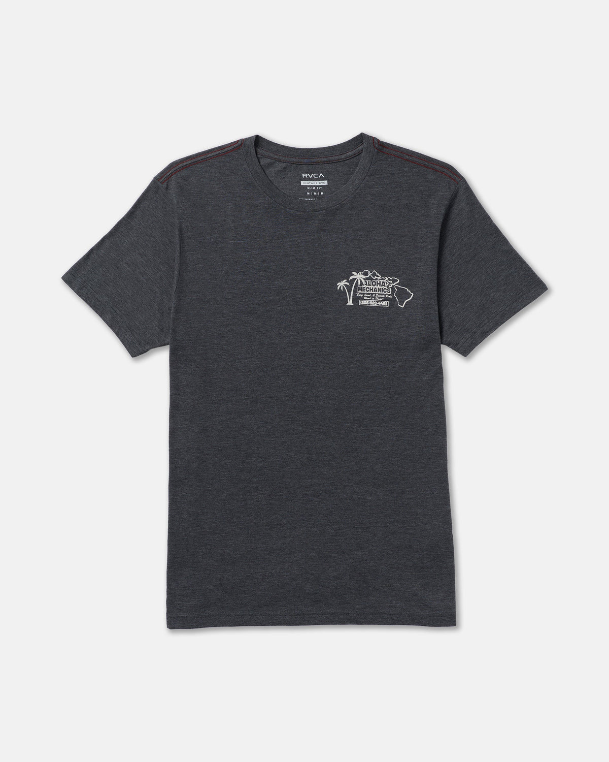 RVCA ALOHA MECHANICS SHORT SLEEVE - PTK