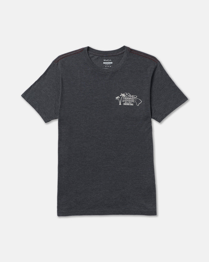 RVCA ALOHA MECHANICS SHORT SLEEVE - PTK