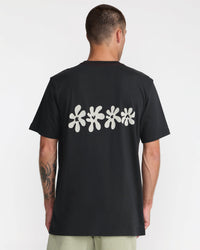 RVCA MENS BRYCE BLOOM SHORT SLEEVE SHIRT - PTK