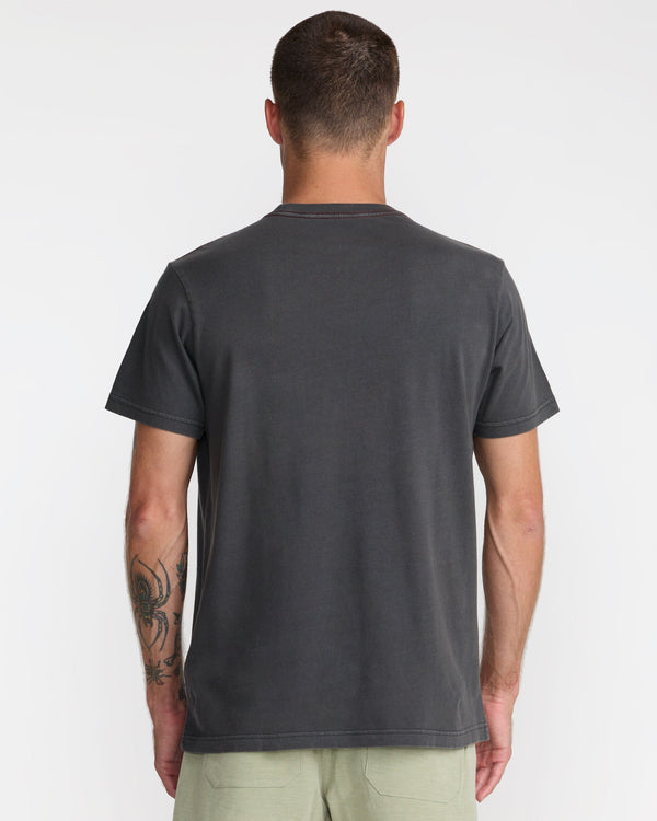 RVCA HAWAII CREST SHORT SLEEVE - CER