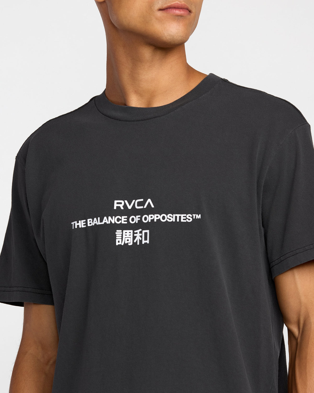 RVCA SIGNAL SHORT SLEEVE TEE - BLK