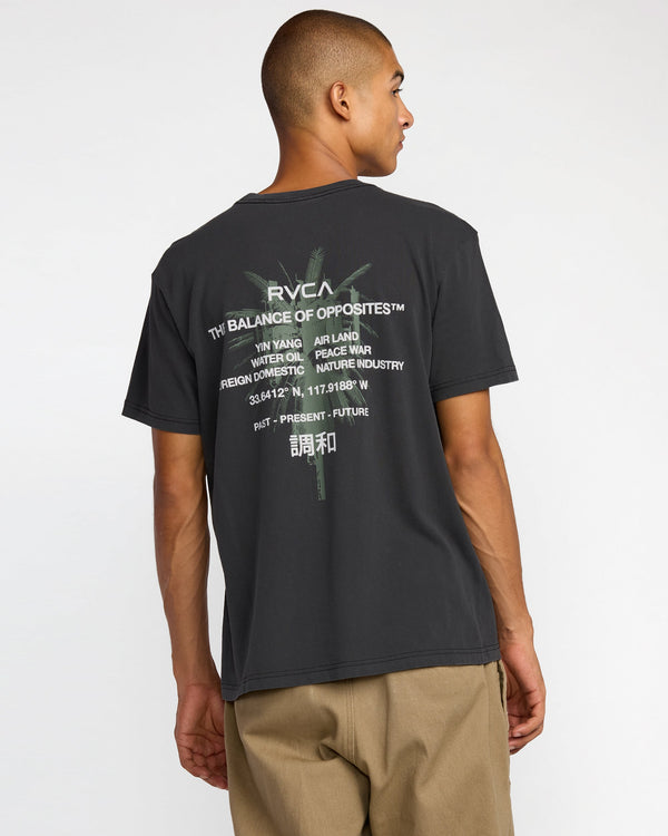 RVCA SIGNAL SHORT SLEEVE TEE - BLK