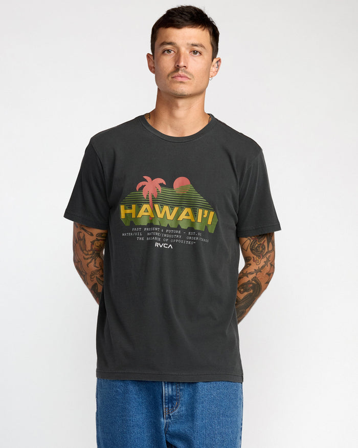 RVCA TIMELESS SHORT SLEEVE TEE - PTK