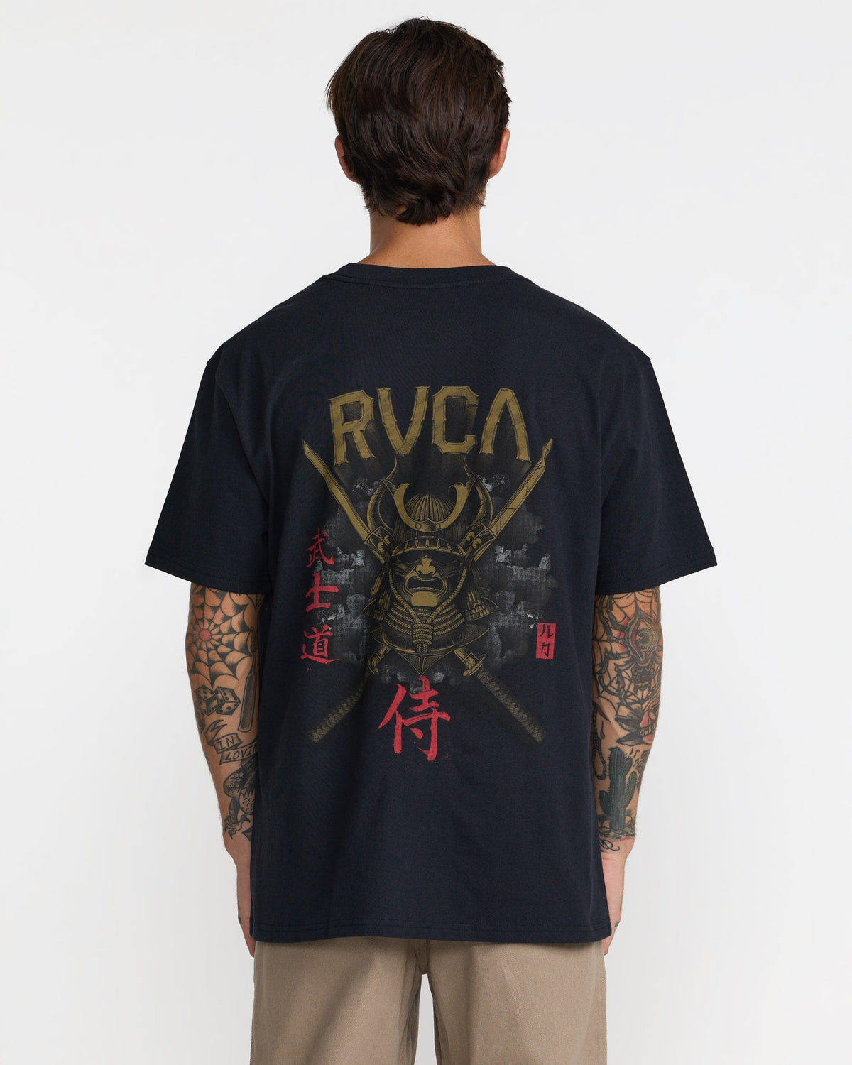 RVCA BUSHIDO SHORT SLEEVE TEE - DDN