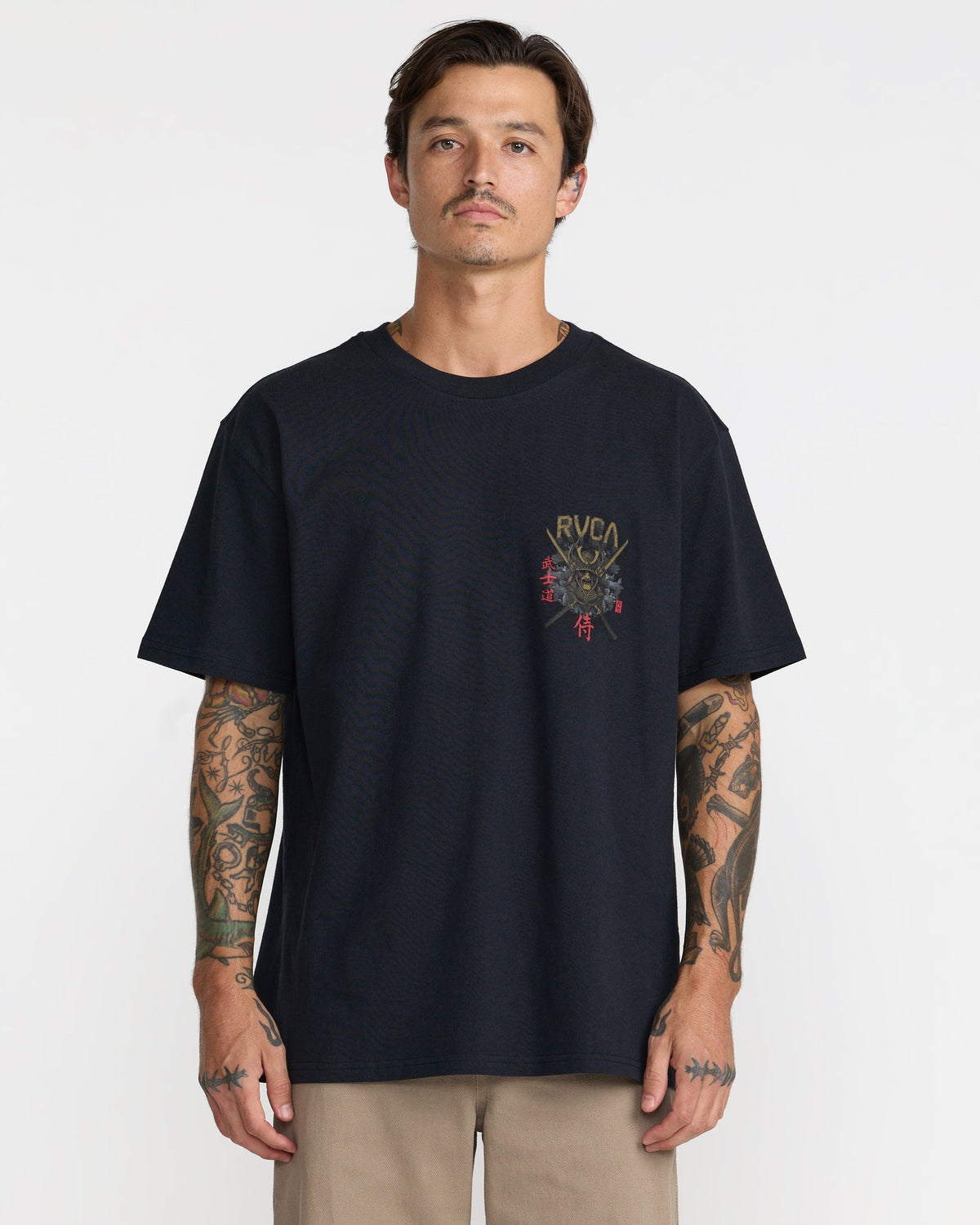 RVCA BUSHIDO SHORT SLEEVE TEE - DDN