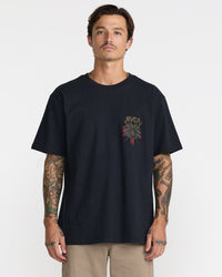 RVCA BUSHIDO SHORT SLEEVE TEE - DDN