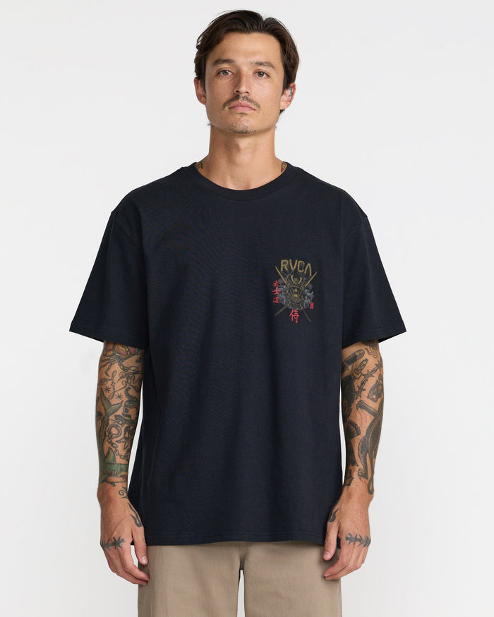RVCA BUSHIDO SHORT SLEEVE TEE - DDN