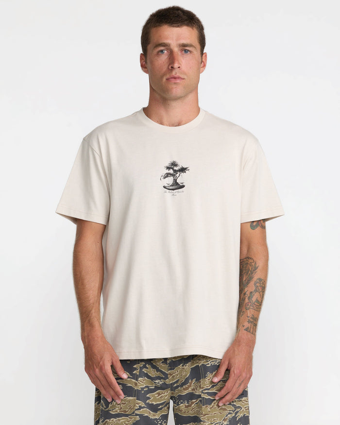 RVCA BALANCE TREE SHORT SLEEVE SHIRT - CER