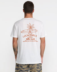 RVCA MAD LOCAL SHORT SLEEVE TEE - ANW