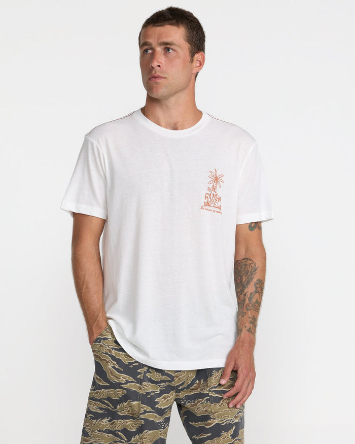 RVCA MAD LOCAL SHORT SLEEVE TEE - ANW