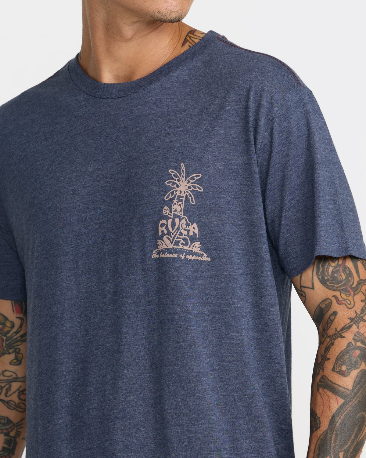 RVCA MAD LOCAL SHORT SLEEVE TEE - MDY