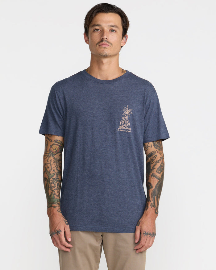 RVCA MAD LOCAL SHORT SLEEVE TEE - MDY