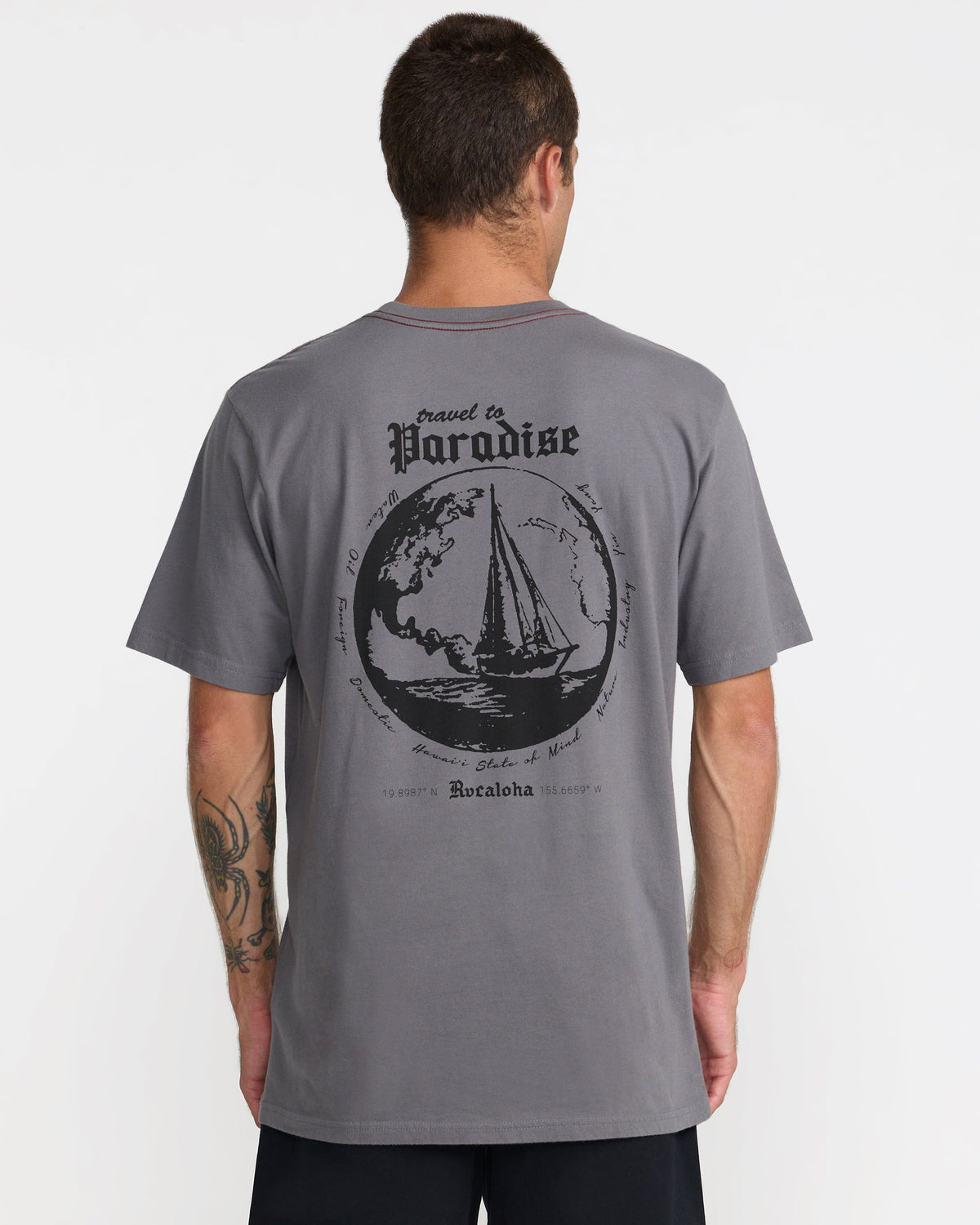 RVCA ENDLESS JOURNEY SHORT SLEEVE - SMK