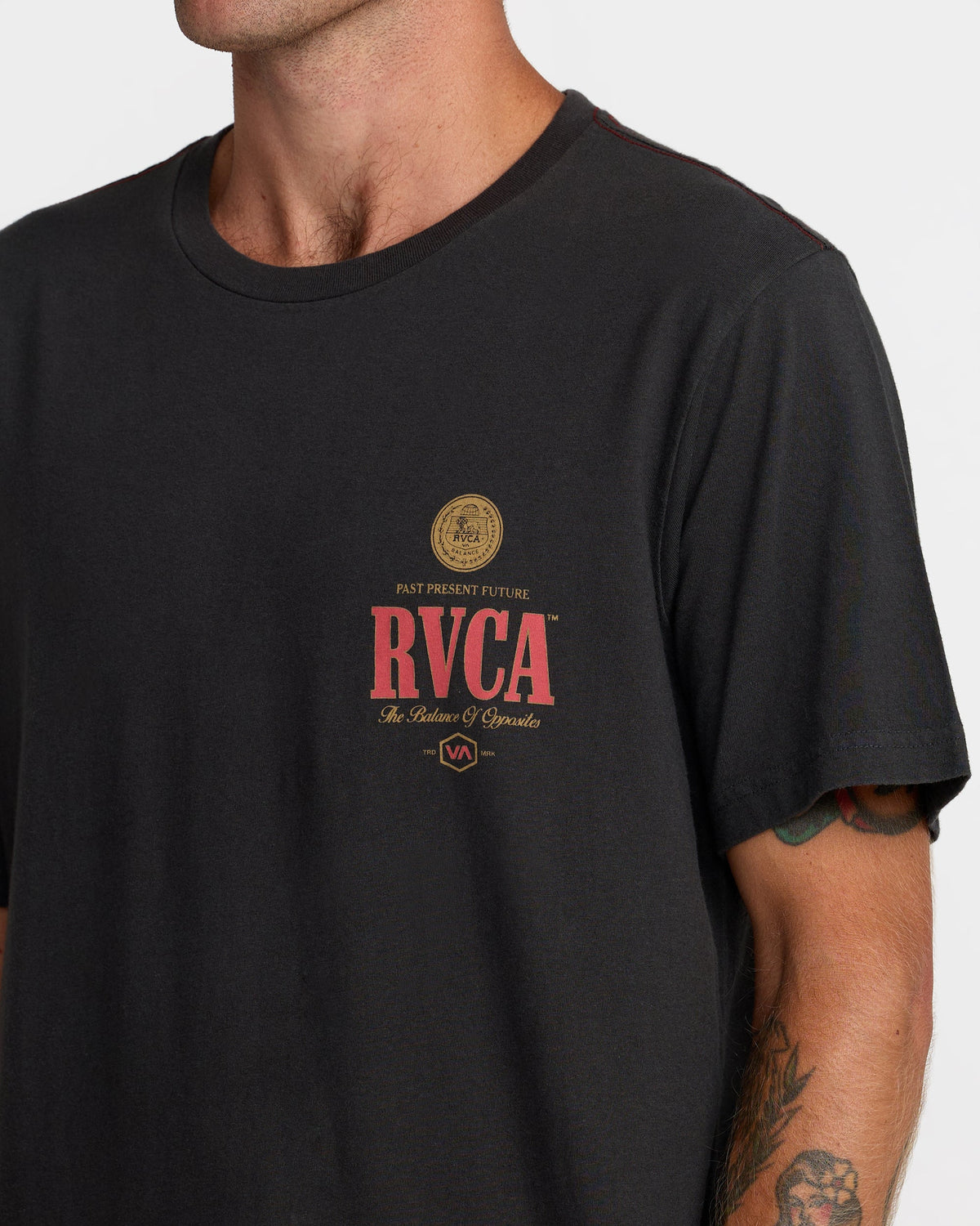 RVCA PHILSNER SS TEE - PTK