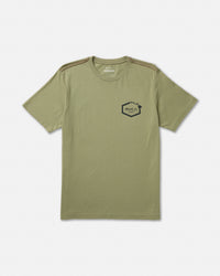 RVCA ISLAND HEX SS TEE - RGR