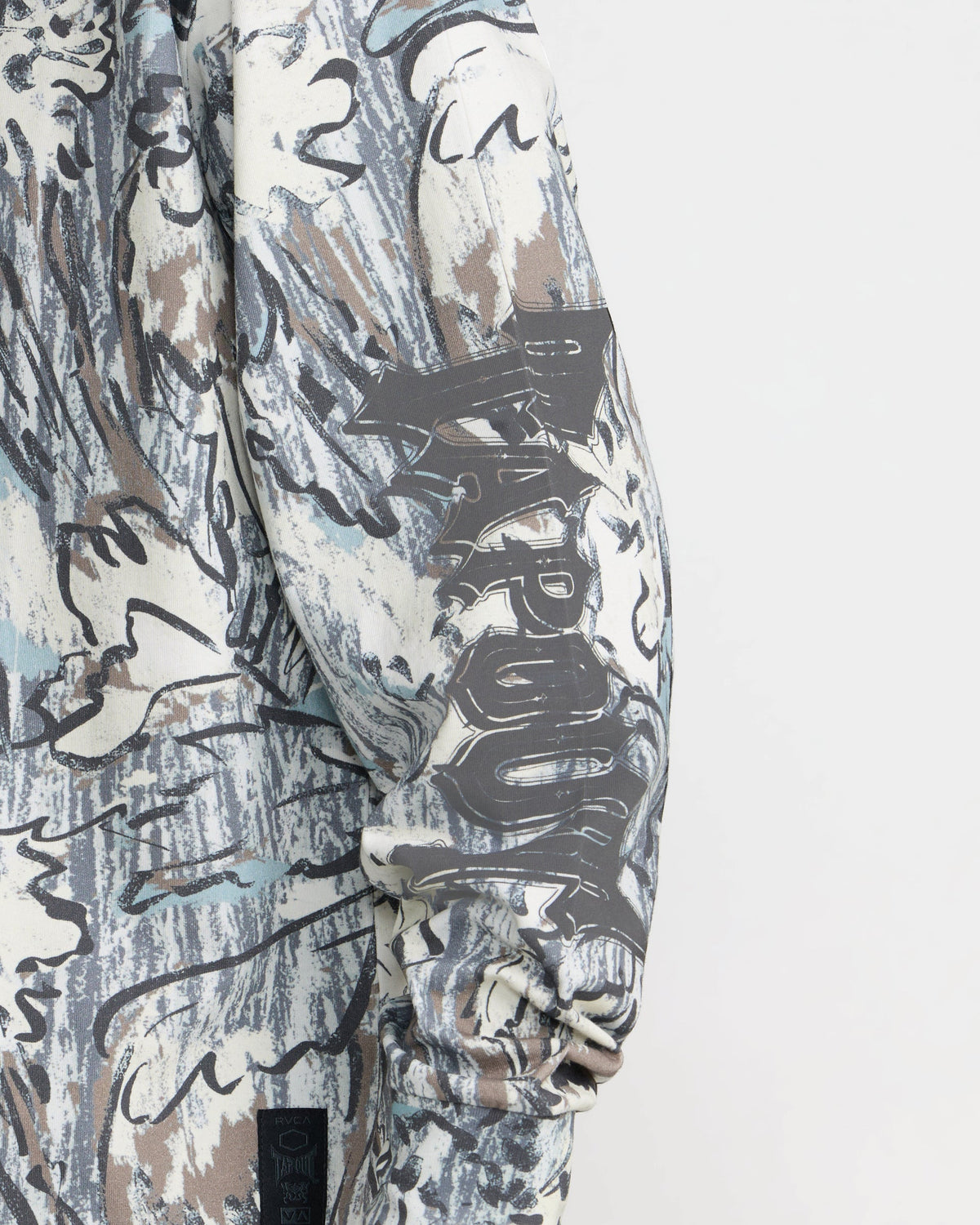 RVCA TAPOUT HEAVYWEIGHT LONG SLEEVE - CAMO