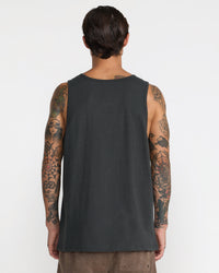 RVCA PALM ROW TANK - BLK