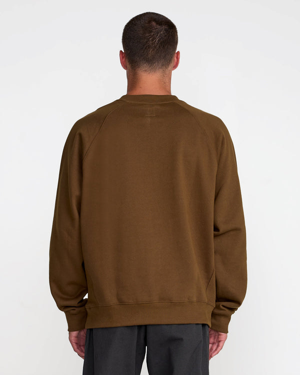 RVCA DAYSHIFT CREW 2 - BWN