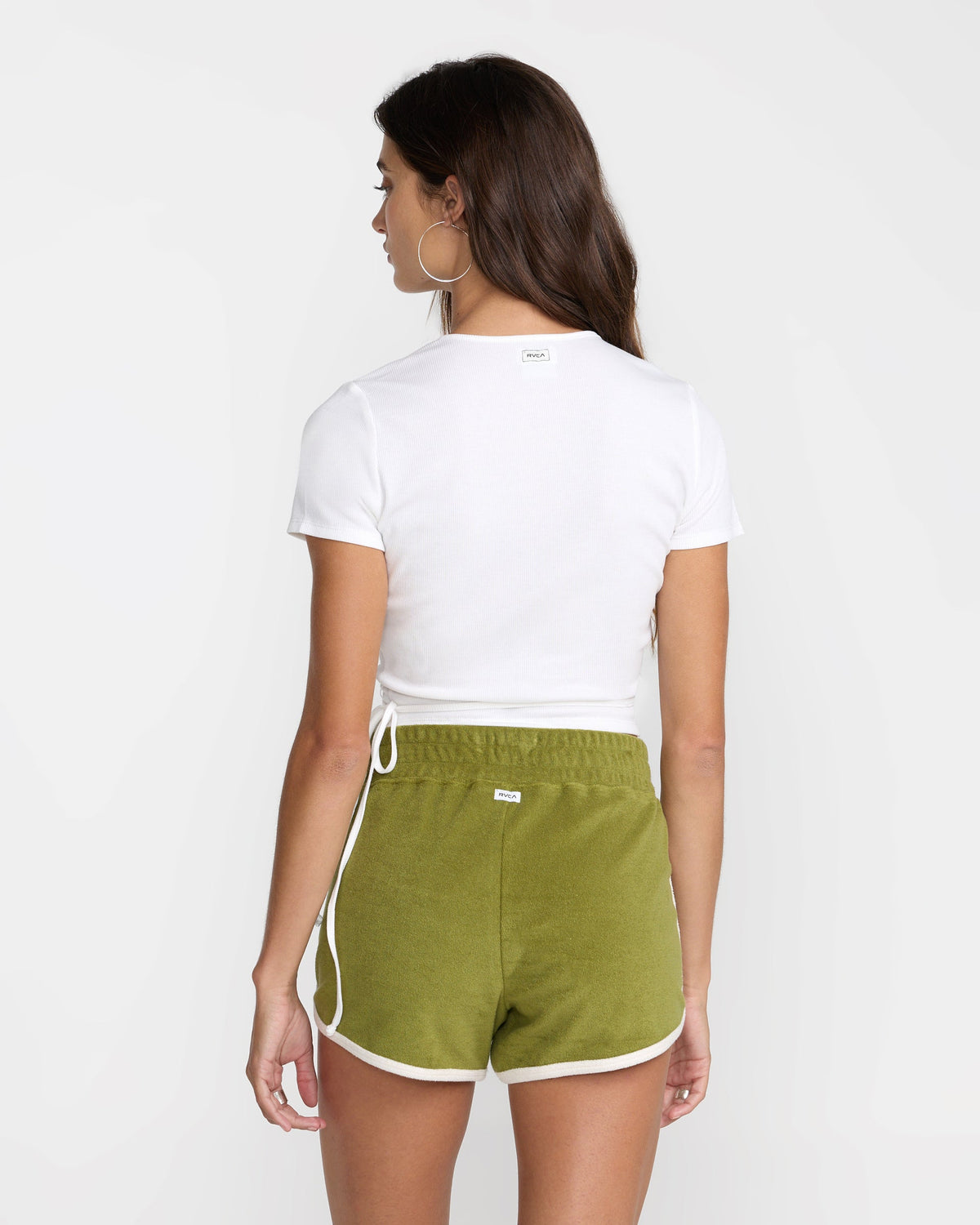 RVCA ROMA WRAP TOP - WPW