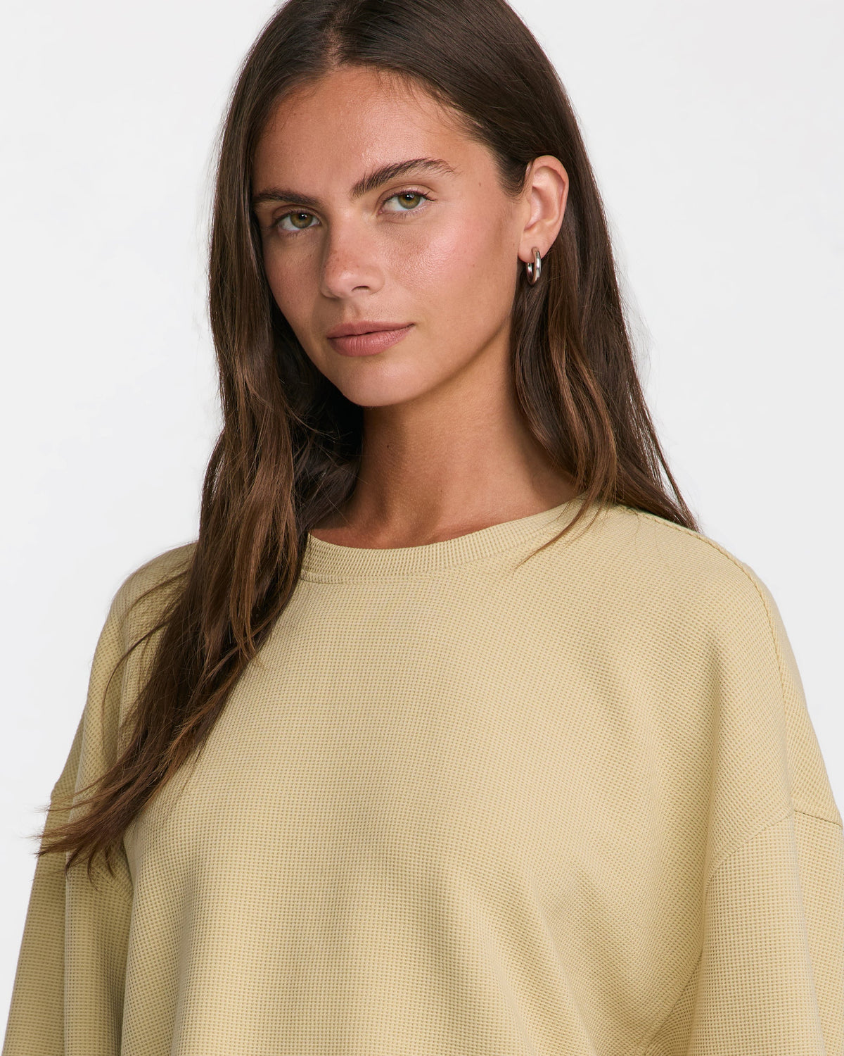 RVCA GLORY WAFFLE PULLOVER - VKH