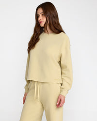 RVCA GLORY WAFFLE PULLOVER - VKH