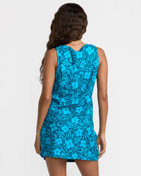 RVCA DYLAN TOP - BLUEBERRY