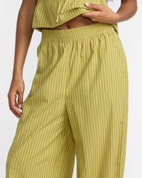 RVCA NEW YUME WIDE LEG PANTS - MTO