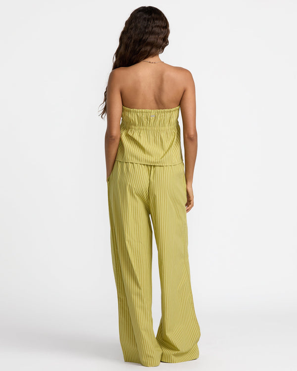 RVCA NEW YUME WIDE LEG PANTS - MTO