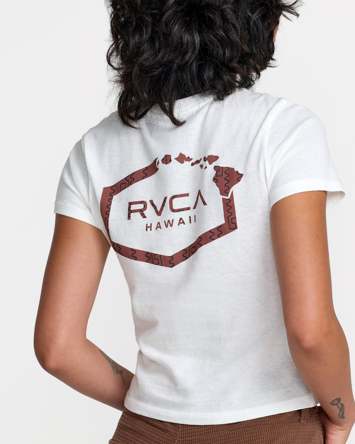 RVCA HAWAII HEX 411 TEE - ANW