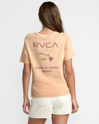 RVCA STATE OF ALOHA DAILY TEE - EPK