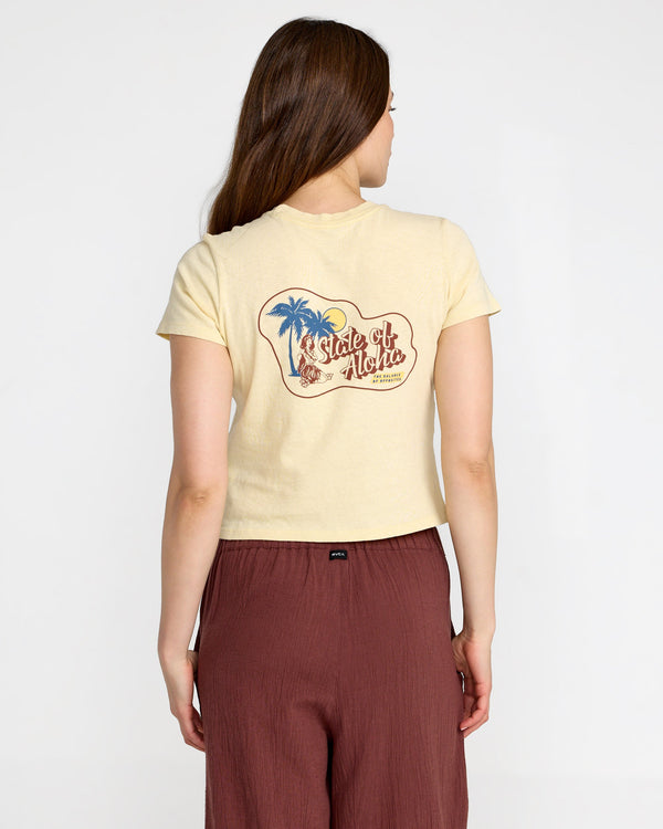 RVCA STATE OF ALOHA II TEE - SMI