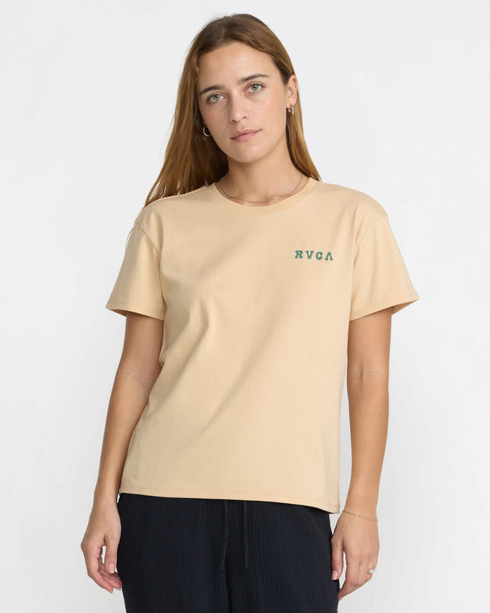 RVCA HAPPY HIBISCUS RELAXED TEE - LHT