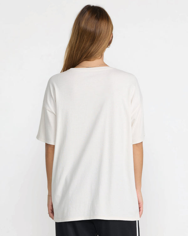 RVCA VISITOR OVERSIZED TEE - CLO