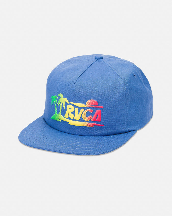 RVCA VIBRATIONS SNAPBACK - FEDERAL BLUE