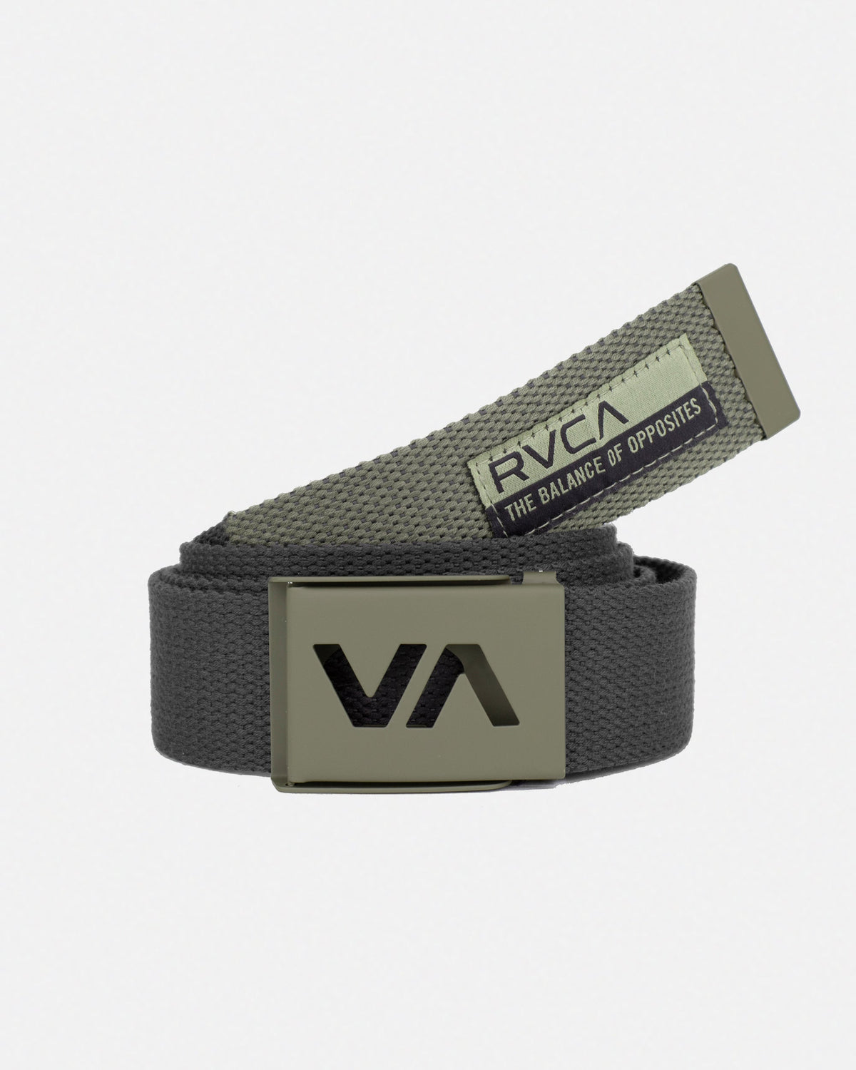 RVCA GRAFTED WEB BELT - MNG