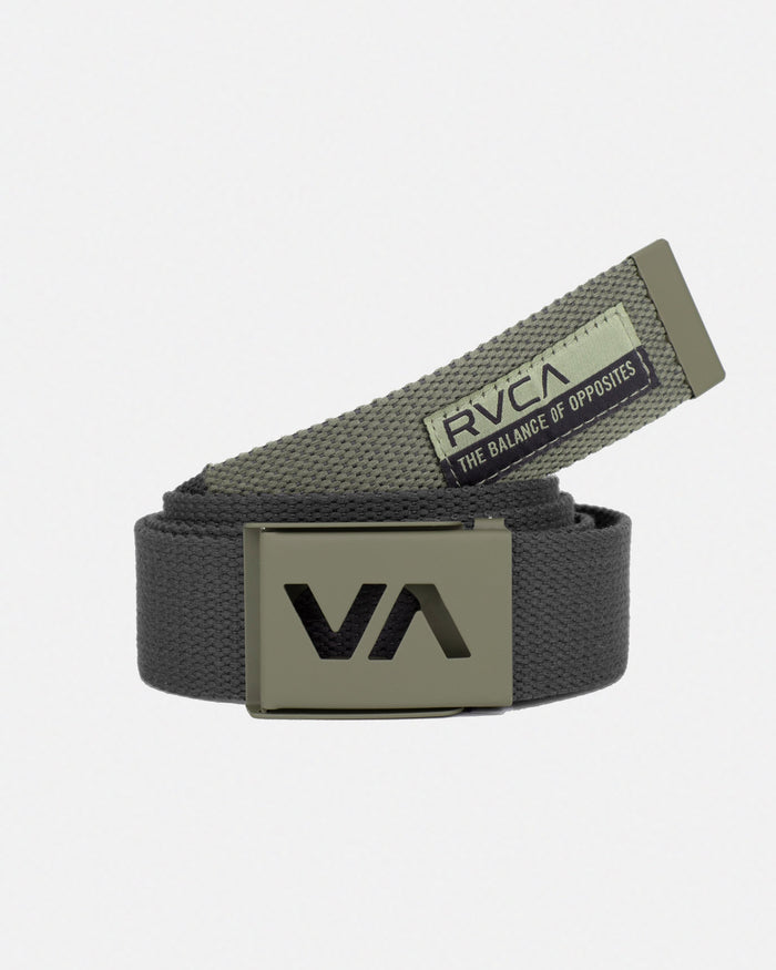 RVCA GRAFTED WEB BELT - MNG