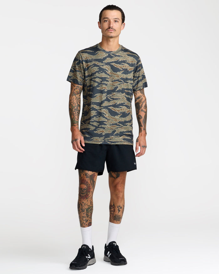 RVCA SPORT VENT SHORT SLEEVE TEE - TMV6