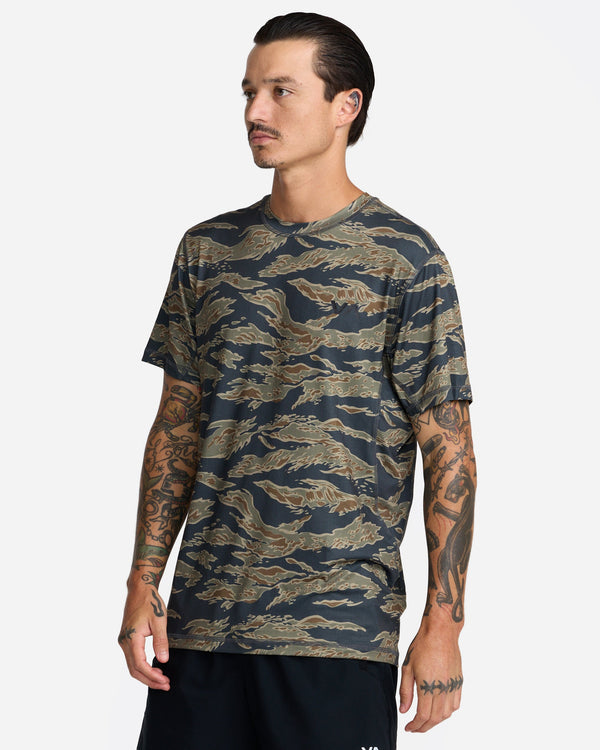 RVCA SPORT VENT SHORT SLEEVE TEE - TMV6