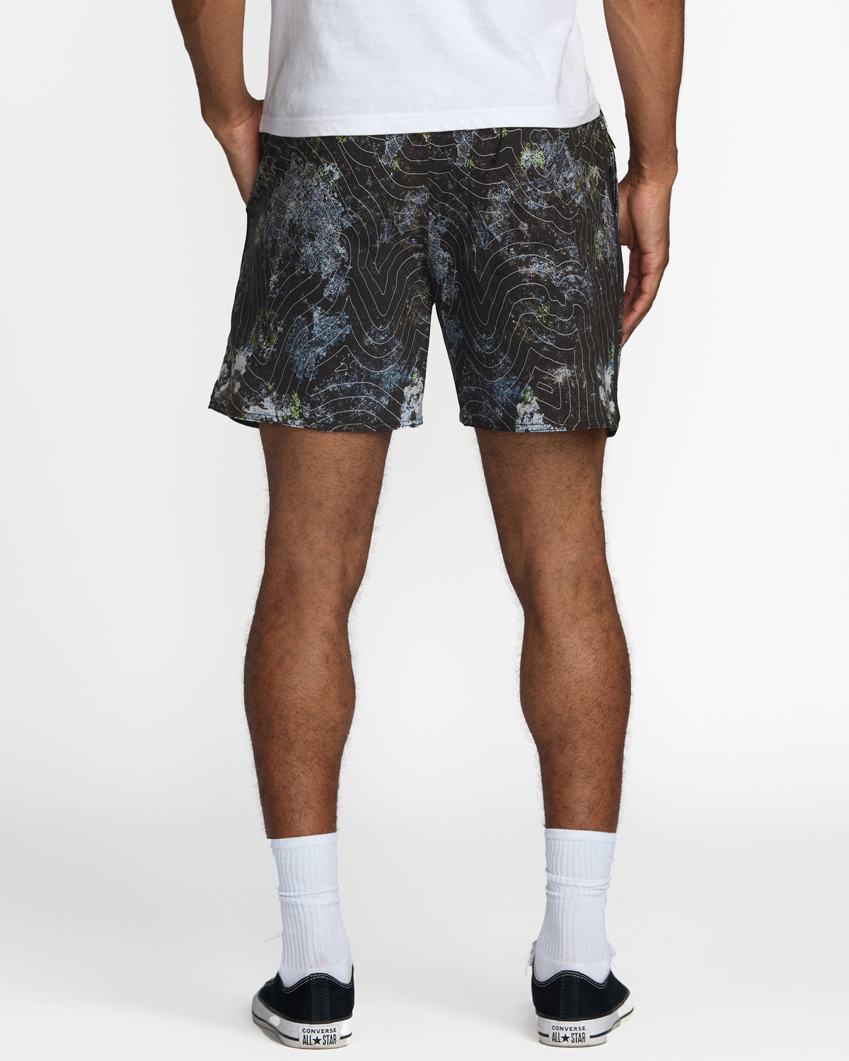 RVCA HAWAII YOGGER HYBRID TECH 17" - BLK