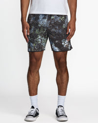 RVCA HAWAII YOGGER HYBRID TECH 17" - BLK