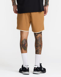RVCA YOGGER STRETCH CONTRAST 17" SHORTS - CML