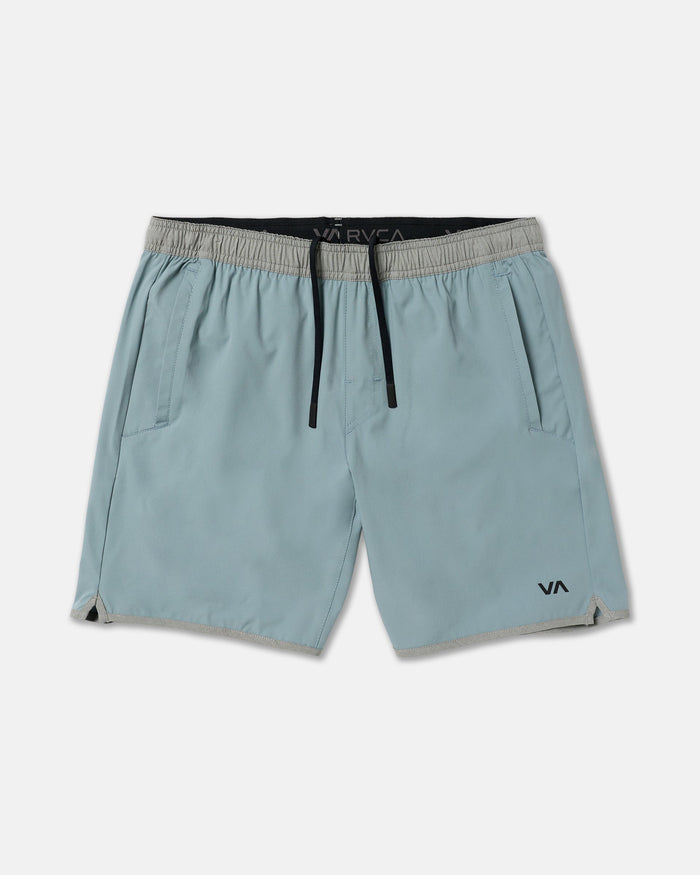 RVCA YOGGER STRETCH CONTRAST 17" SHORTS - LED