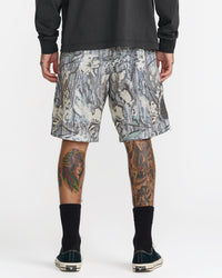 RVCA TAPOUT MESH SHORTS - CAMO