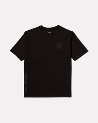RVCA 2X REFLECTIVE SHORT SLEEVE TEE - BLK