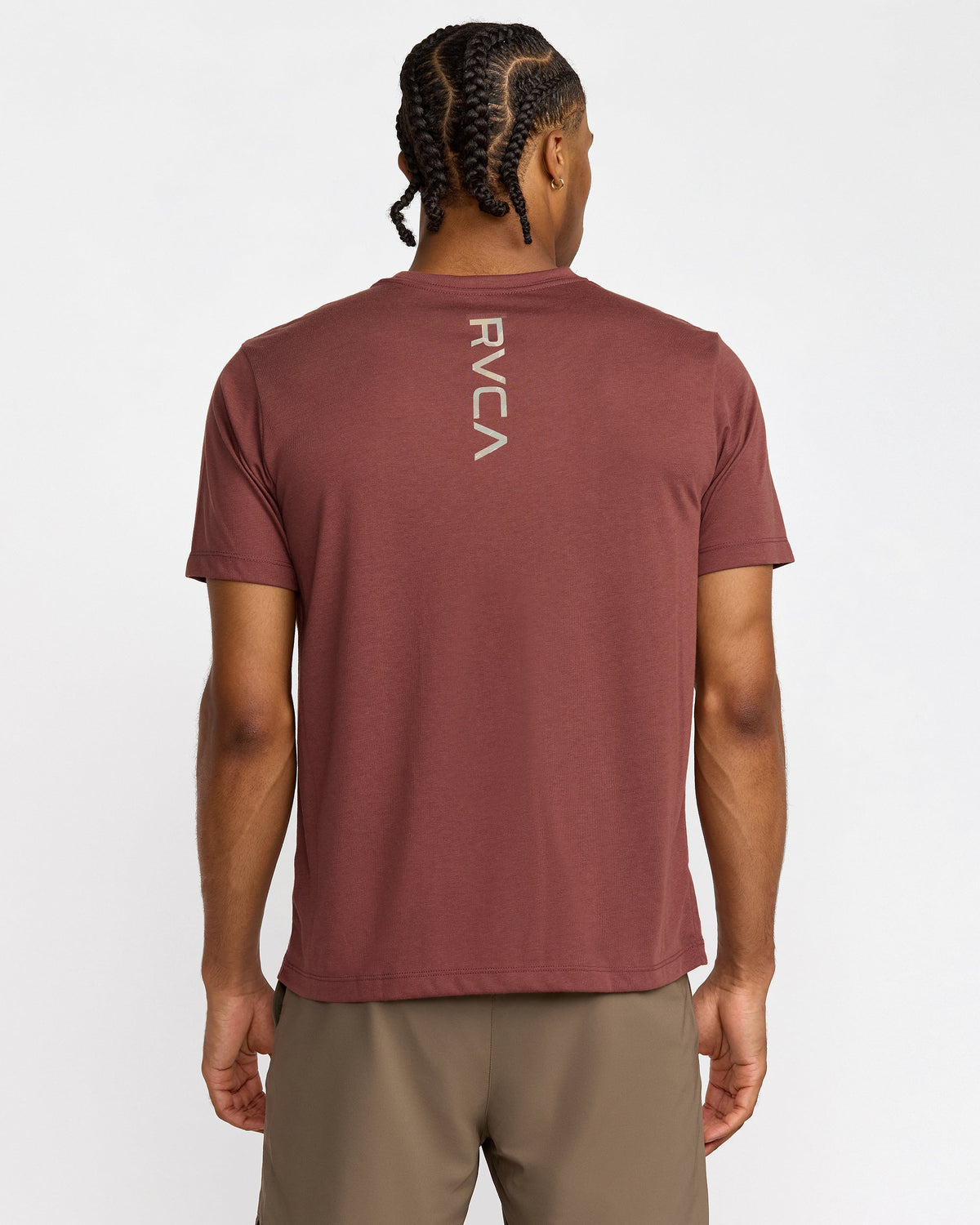 RVCA VA MARK FILL SHORT SLEEVE TEE - RDE